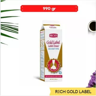Rich`s Gold Label NON DAIRY Whip Cream 907gr