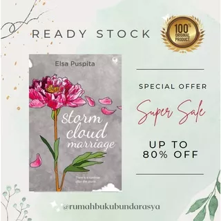 Storm Cloud Marriage by  Elsa Puspita novel romance buku murah sale obral promo romantis