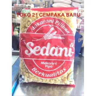 SEDANI Makaroni PIPA 1 KG | Macaroni Sedani Pipa 1KG Murah Promo