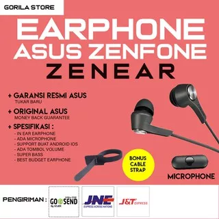 [NEW] Earphone ASUS ZenEar Zenfone GARANSI RESMI / Headset ASUS