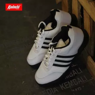 Sepatu Kodachi ARO Plus Provence Putih HHH - Sepatu Kodachi AR Plus Provence PHHH Putih Strip Hitam Sepatu Running Kodachi