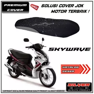 Cover jok motor / saring jok motor Skywave, Skydrive, Address, KZR 150 dan sejenisnya waterproof