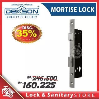 Lockcase Dekson Dekkson MTS IL DL 84030 SSS Mortise Lock Swing Body Kunci