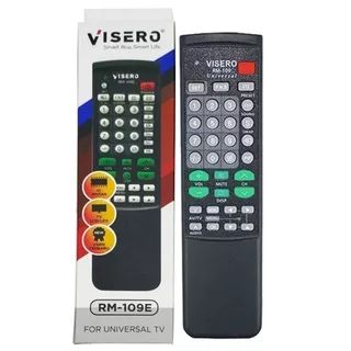 REMOTE TV MULTI VISERO 109 RM-109E LCD LED TABUNG SERBAGUNA SEGALA MERK TV