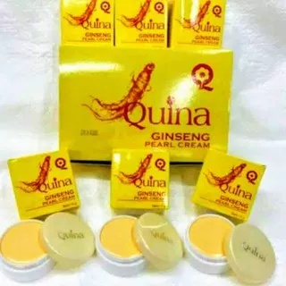 Quina Pearl Cream Gingseng 12G / Cream ginseng / Cream wajah / Pearl Cream