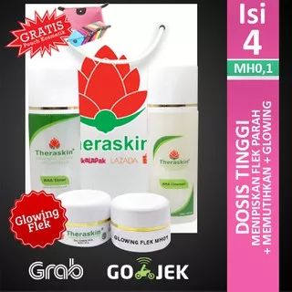 Paket Theraskin Original Glowing Flek Dosis Tinggi Untuk Flek + Glowing with MH01