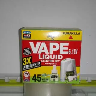 Fumakilla Vape liquid set + Alat