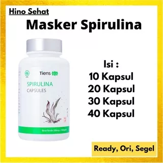 Tiens Spirulina Original - Masker Wajah Alami - Spirulina Original Tiens