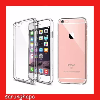 iPhone 6 Plus - 6s Plus - Clear Soft Case TPU Casing Cover Transparan Jelly Silicone
