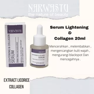Serum Lightening Collagen 20 ml Narwastu