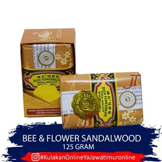 Sabun Tawon Aroma Cendana / Sabun Bee & Flower ORIGINAL CHINA 125 gram