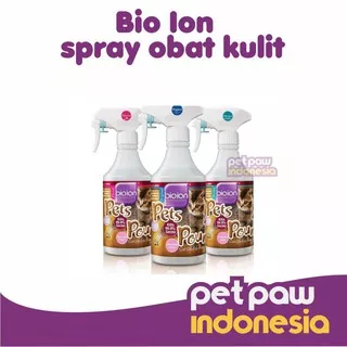 Bio Ion Spray Jamur Scabies Demadex Anjing Kucing Kelinci Hewan