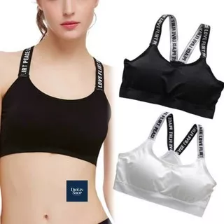 Sport Bra Busa Tanpa Kawat Oreo Import High Quality