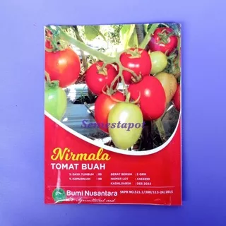 Bibit Benih Tomat Buah Nirmala 5 Gram Bumi Nusantara