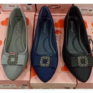 FLAT SHOES WANITA/SEPATU KERJA BRAND GENNY