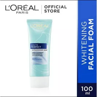 L`OREAL PARIS WHITE PERFECT WHIP FACIAL FOAM 100ML