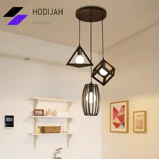 lampu gantung minimalis dekorasi rumah kamar ruang meja makan cafe dll