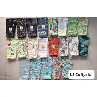 [Ecer dan pilih motif] Legging Callysta size L (5-6th)