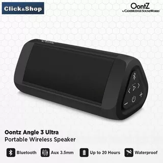 Oontz Angle 3 Ultra Wirelles Portable Bluetooth Speaker Garansi 12 Bulan - Hitam