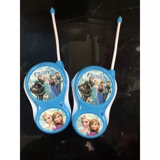 mainan walkie talkie frozen/walkie talkie/mainan anak waikie talkie