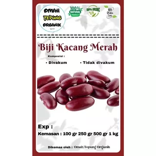 Kacang Merah kemasan 250 gram/Kacang MPASI Organik/Kacang Merah Diet Sehat 250 gram/Biji Kacang Merah kemasan 250 gram/Benih kacang merah/bibit kacang merah