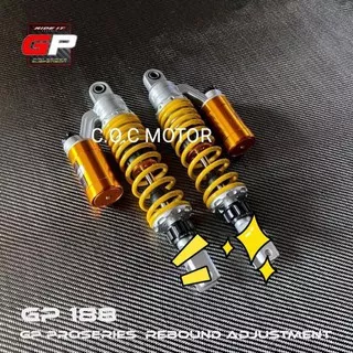 SHOCKBREAKER TABUNG dan Non Tabung RIDE IT GP STREET LINE 330MM ORI ORIGINAL N-MAX 150 NMAX 155 PCX THAILAND SHOCK 330 KLIK CLICK STEL FUNGSI BUKAN RCB RACING BOY KTC KYB SHOWA WP