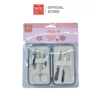 NICESO Official Nail Tools Set / Menicure Pedicure / Alat Gunting Kuku 14598-3