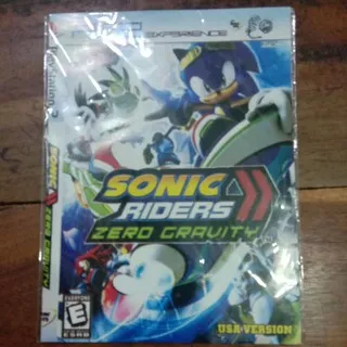 KASET PS2 SONIC RIDERS ZERO GRAVITY