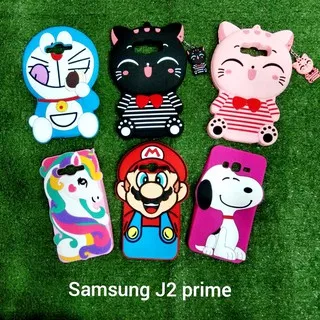 Silikon Boneka Samsung J2 Prime / Grand Prime Softcase 3D Karakter Silicone Case