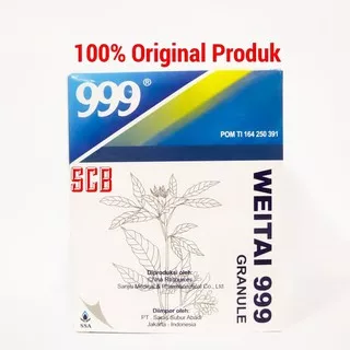 Unik Weitai 999 Granule - Obat Sakit Maag dan Pencernaan Herbal Limited edision