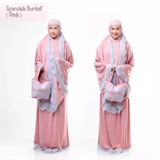 Spandek jersey brukat pink