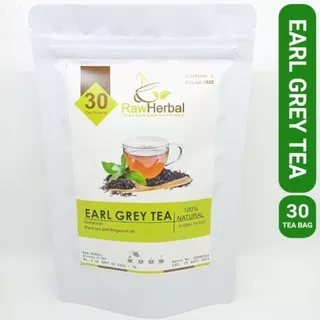 EARL GREY TEA : BLACK TEA AND BERGAMOT OIL (30 Tea Bag)