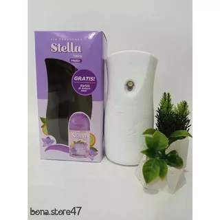 STELLA MATIC ALAT + REFILL + BATERAI || STELLA MATIC MESIN | STELLA ALAT SPRAY || STELLA ALAT PENGHARUM RUANGAN || STELLA MATIC DISINFEKTAN || STELLA PARFUM SET ||