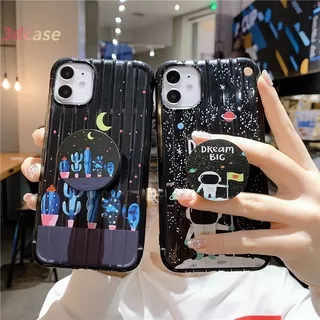 Soft Casing Case untuk Samsung A31 A51 A21S A50S J2 Prime A20S J7 Prime A10S A11 A50 M21 A20 A30S M11 A10 A30 M30S M10 G530 Grand Prime Plus M10S M40S A31F A205 A305 Mysterious Milky Way Galaxy Cover With Pop Sockets