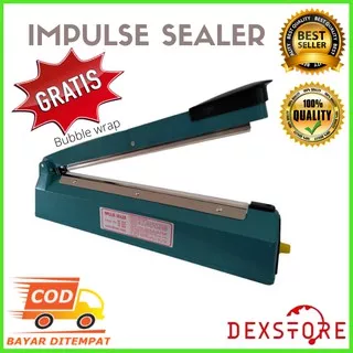 Impulse sealer / sealer / alat press plastik / perekat plastik 30 cm