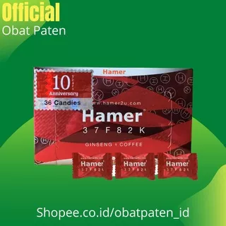 Permen Hamer 37F82K Candy Original Ginseng & Coffee