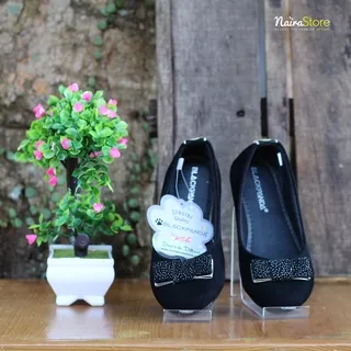 Black Panda / Sepatu Black Panda Anak / Sepatu Balet Anak Gemini