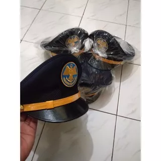 Topi Pet Perhubungan / Topi Pet Pelayaran / Topi Pet Kejaksaan / Topi Pet Polisi / Topi Pet TNI
