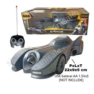 Batman rc car batmobile mobil batman remote control