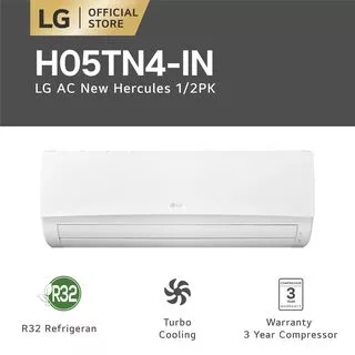 LG AC New Hercules Air Conditioner 1/2 / 0.5 PK - H05TN4-IN