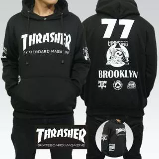 SWEATER THRASHER 77 BROOKLYN HOODIE JUMPER