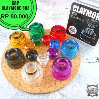 CAP FOR CLAYMORE RDA BY YACHT VAPE
