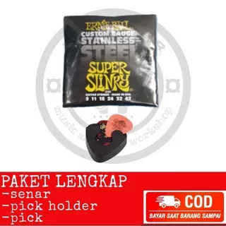 Senar gitar ernie ball elektrik - senar gitar elektrik - senar gitar akustik - senar gitar listrik