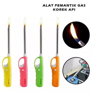 Korek Api Gas - Alat Pematik Api Kompor Lilin Lighter Multifungsi (Bisa Untuk Menyalakan Api Unggun, Panggangan DLL)
