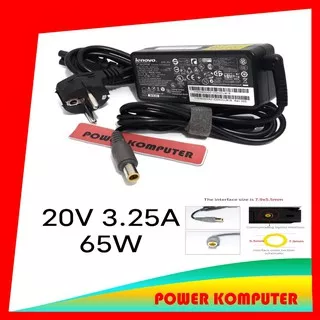 Adapter Charger Laptop Lenovo IBM X60 X61 R60 T60 T61 Z60 - 20V-3.25A Jarum