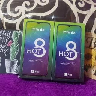 Infinix hot 8 4/64 new garansi resmi 1tahun