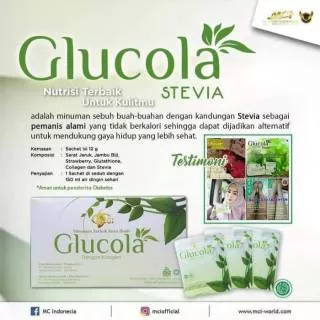 Glucola stevia mci original 1box isi20sachet