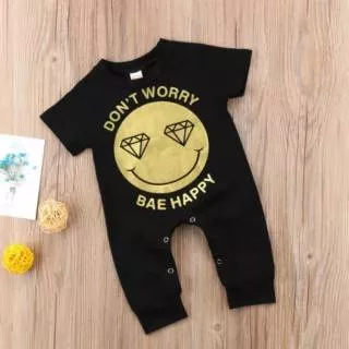 romper don`t worry for baby