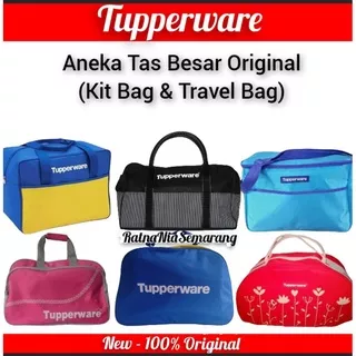 Tas Tupperware Original, Tas Piknik Traveling Kit Bag KitBag Starter Kit