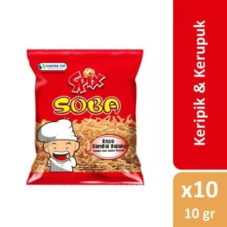 SIANTAR TOP Spix Soba Mie Sambal Balado 10 g x 10